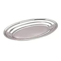 Travessa de inox oval master cook 31cm Fratelli