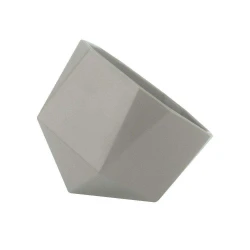 Vaso de melamina geométrico diagonal 11x10,5cm V.Madalozzo