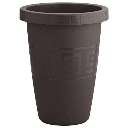 Vaso plástico cone grego 21 litros café Plasmont