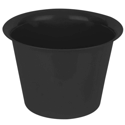 Vaso acrílico redondo mini cachepot 6x4,5cm cores sortidas Plastserv