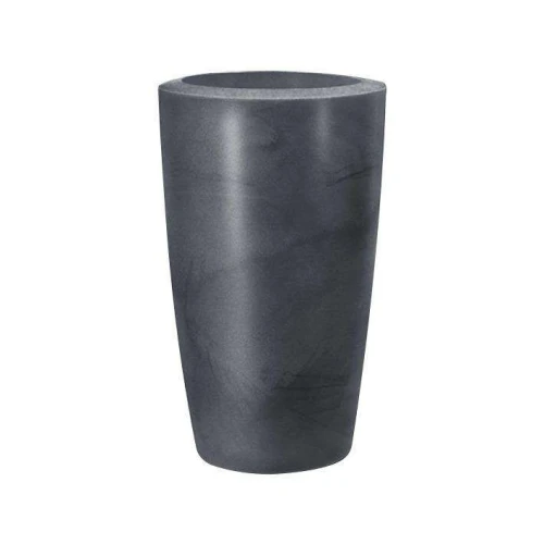 Vaso plástico Classic cônico 46cm grafite Nutriplast