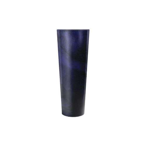 Vaso plástico classic cone 30cm azul cobalto Nutriplan