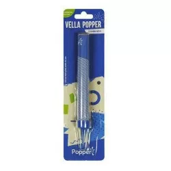 Vela fonte luminosa cascata azul Popper