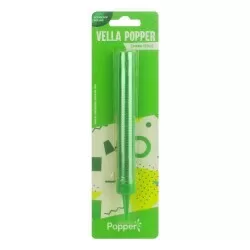 Vela fonte luminosa cascata verde Popper